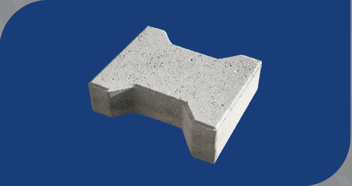 Pavé zigzag 6 cm